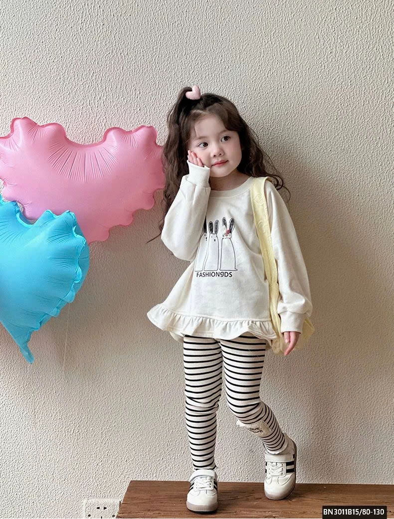 SÉT THUN 3 CHÚ THỎ MIX LEGGING