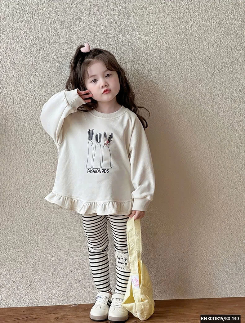 SÉT THUN 3 CHÚ THỎ MIX LEGGING