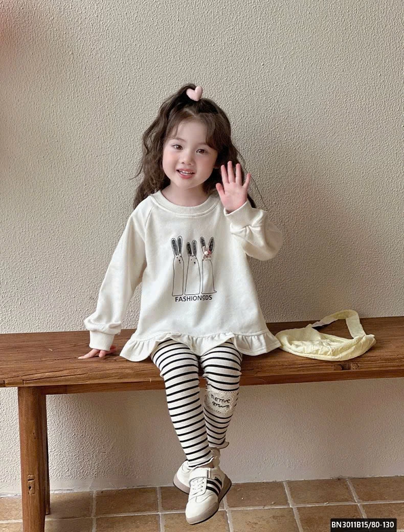 SÉT THUN 3 CHÚ THỎ MIX LEGGING