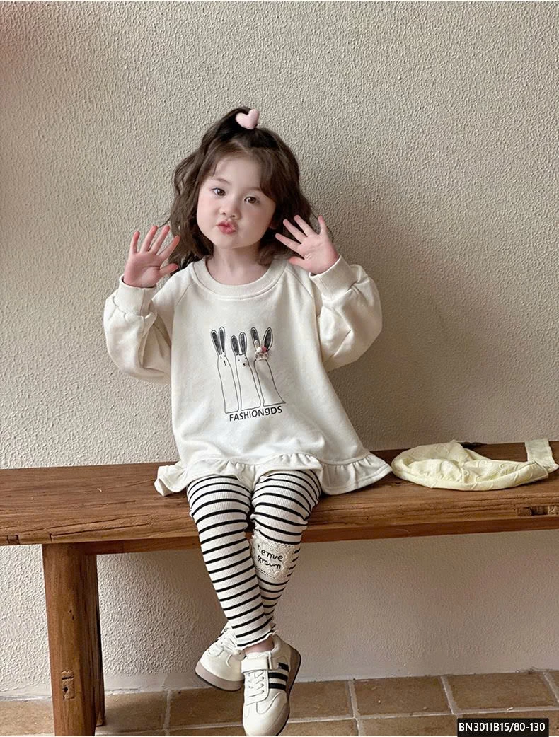 SÉT THUN 3 CHÚ THỎ MIX LEGGING