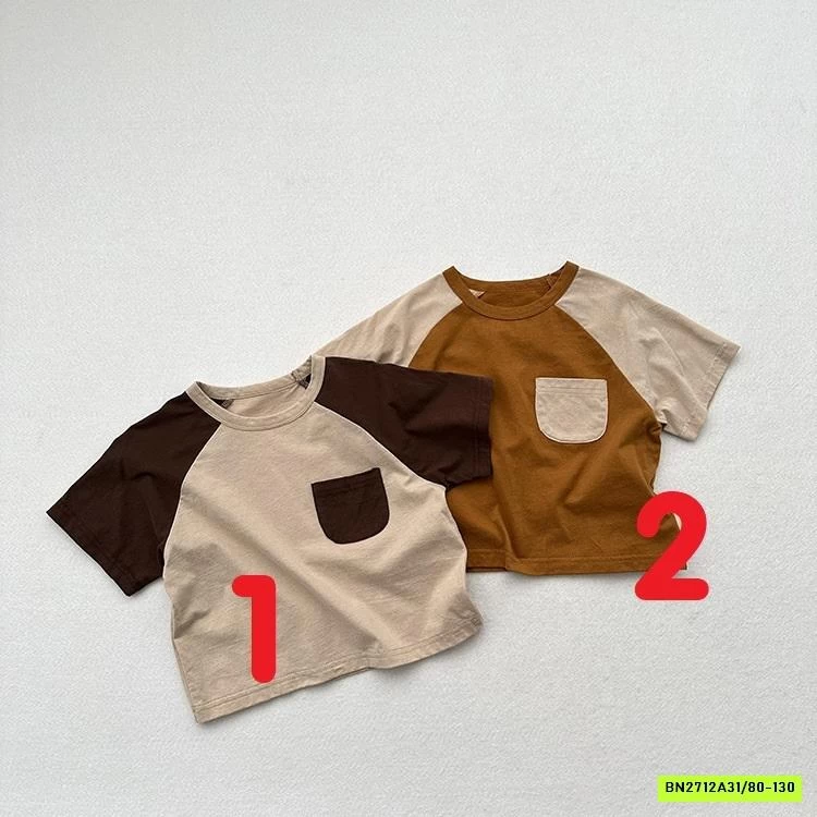 ÁO THUN PHỐI MÀU TAY ANKOBOMA