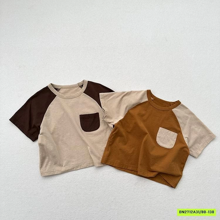 ÁO THUN PHỐI MÀU TAY ANKOBOMA