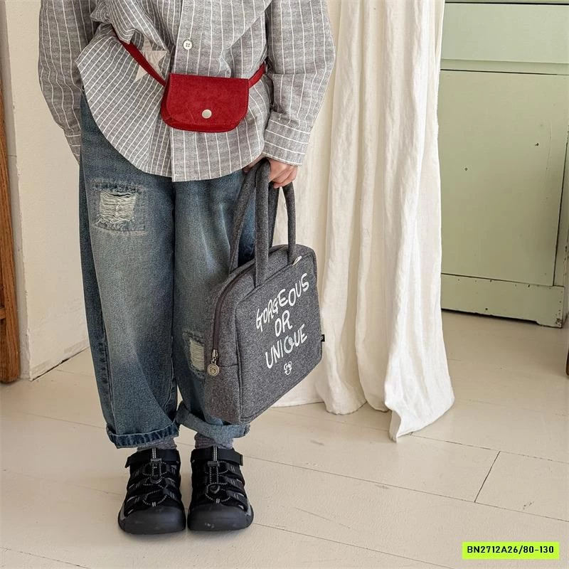 JEANS BAGGY RÁCH GỐI ADBABY