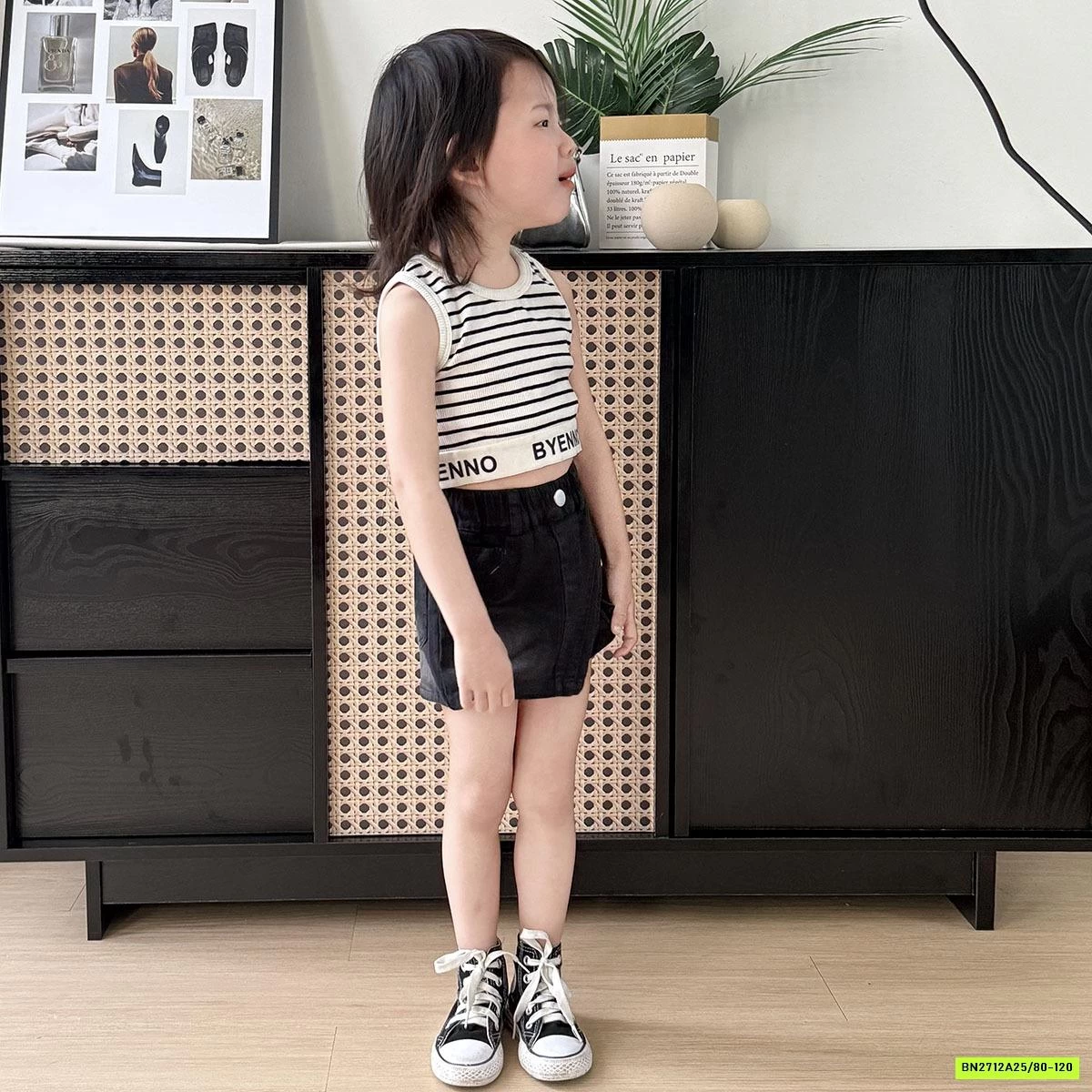 SHORT JEANS GIẢ VÁY