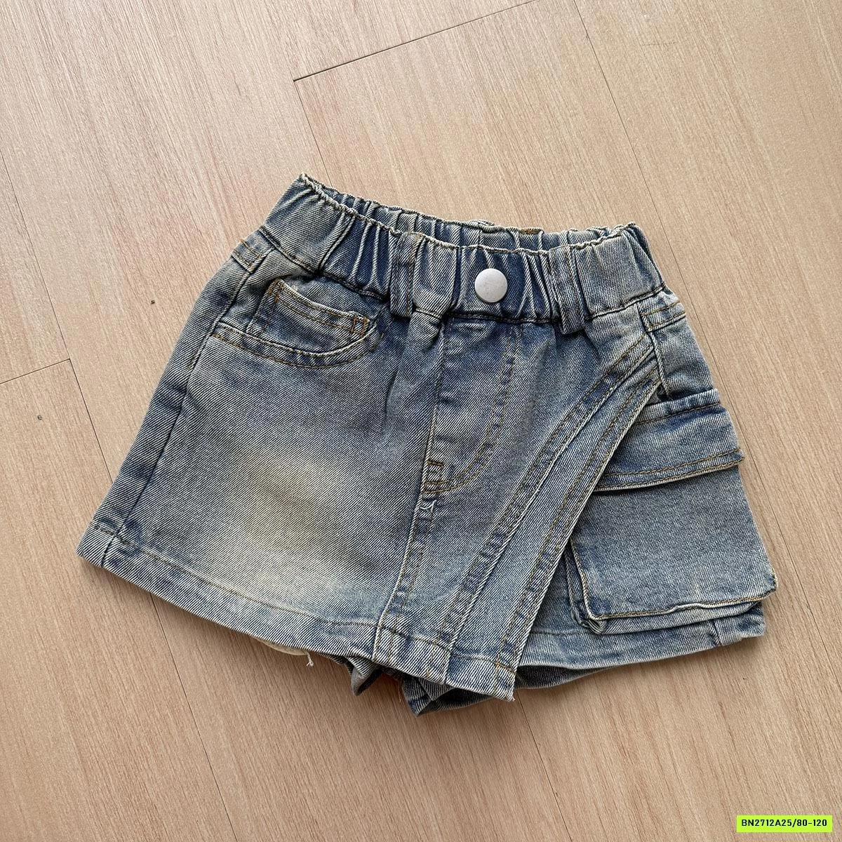 SHORT JEANS GIẢ VÁY