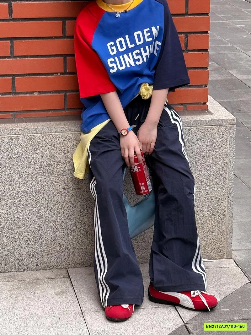 ÁO THUN PHỐI MÀU TAY TCKIDS