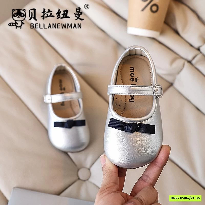 GIÀY BÚP BÊ GẮN NƠ MÀU