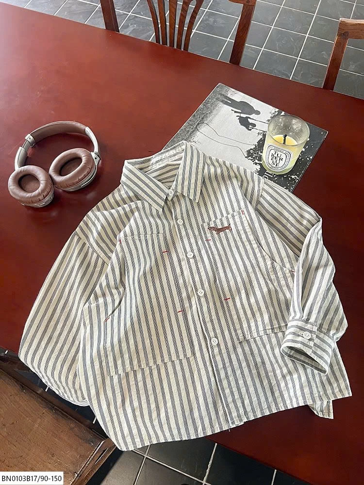 SƠ MI KẺ SỌC AMBB 25A136