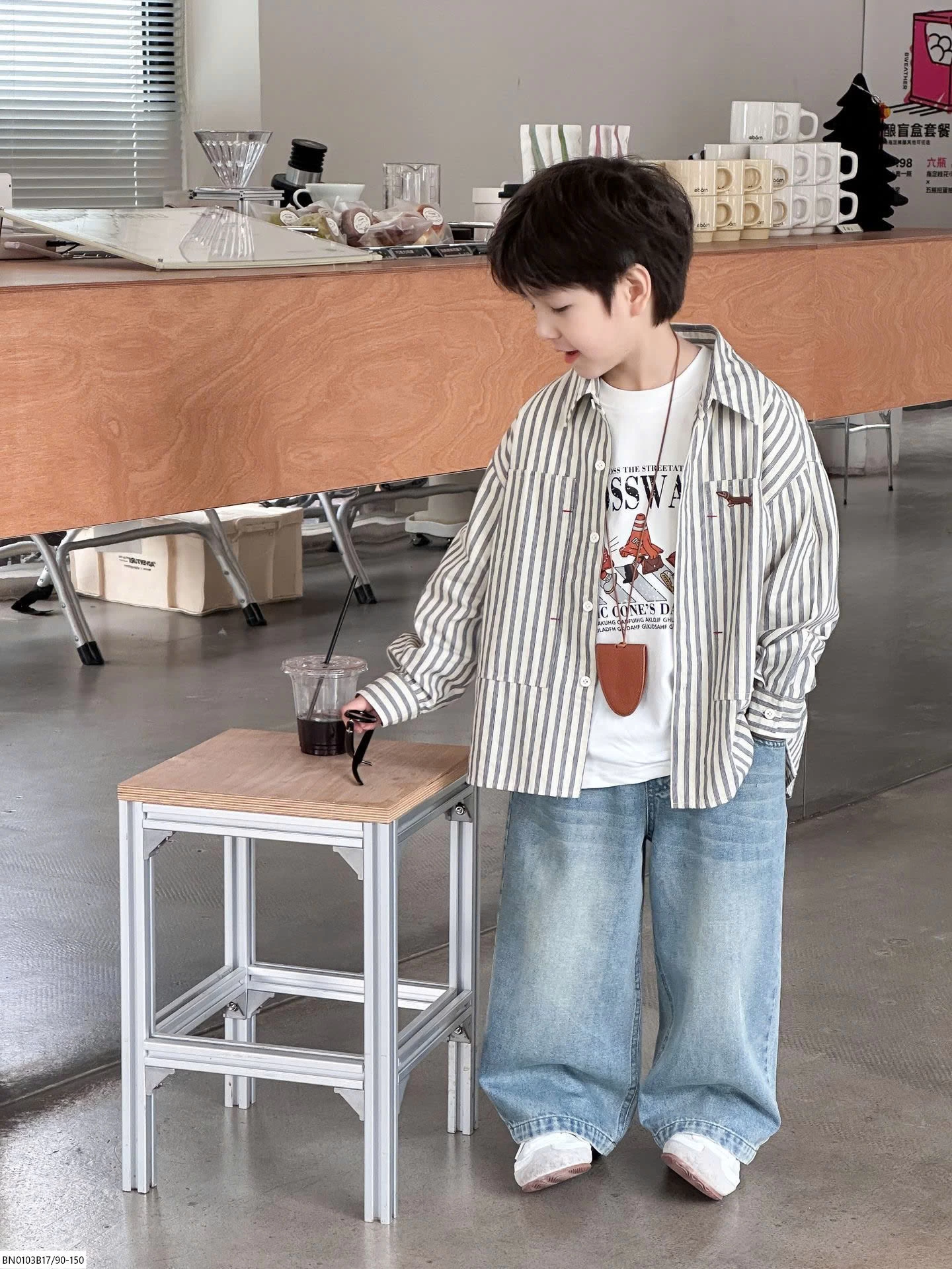 SƠ MI KẺ SỌC AMBB 25A136