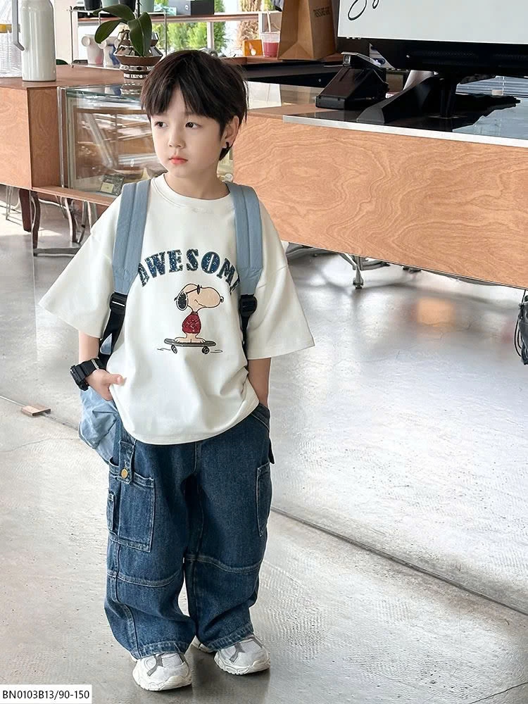 ÁO PHÔNG HOẠT HÌNH AWESOME AMBB