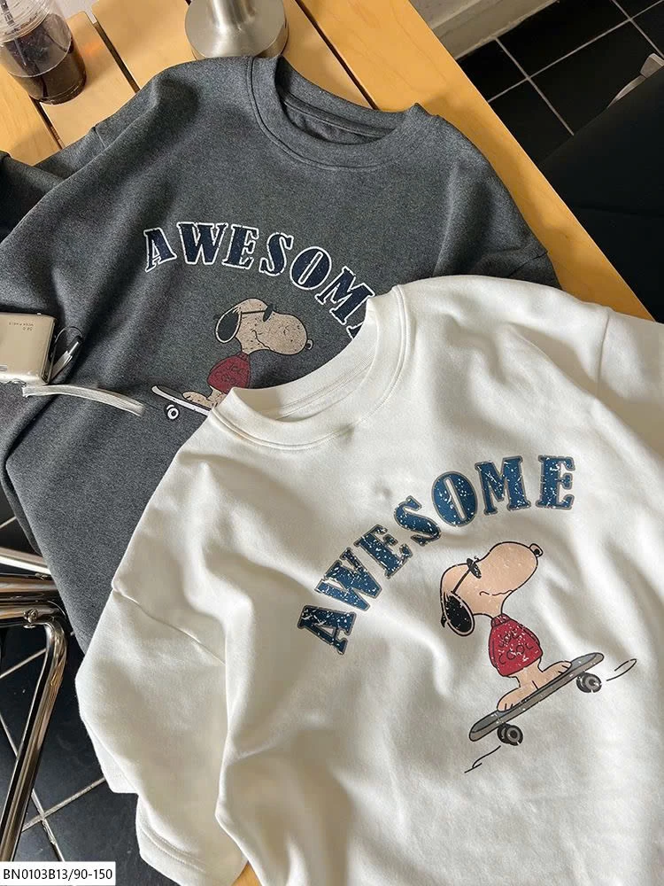 ÁO PHÔNG HOẠT HÌNH AWESOME AMBB