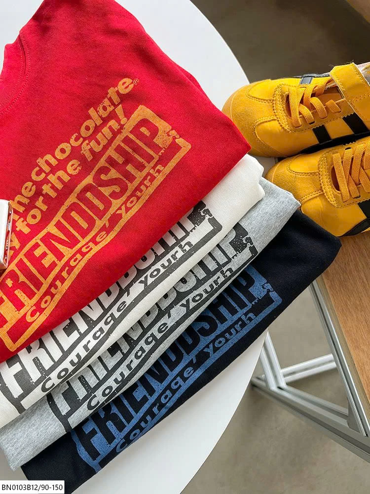 ÁO PHÔNG CHỮ FRIENSHIP AMBB 25A138