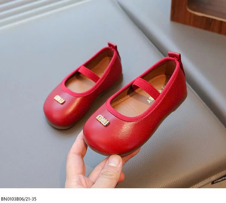 GIÀY BÚP BÊ MIN TRƠN MÀU DA BÓNG