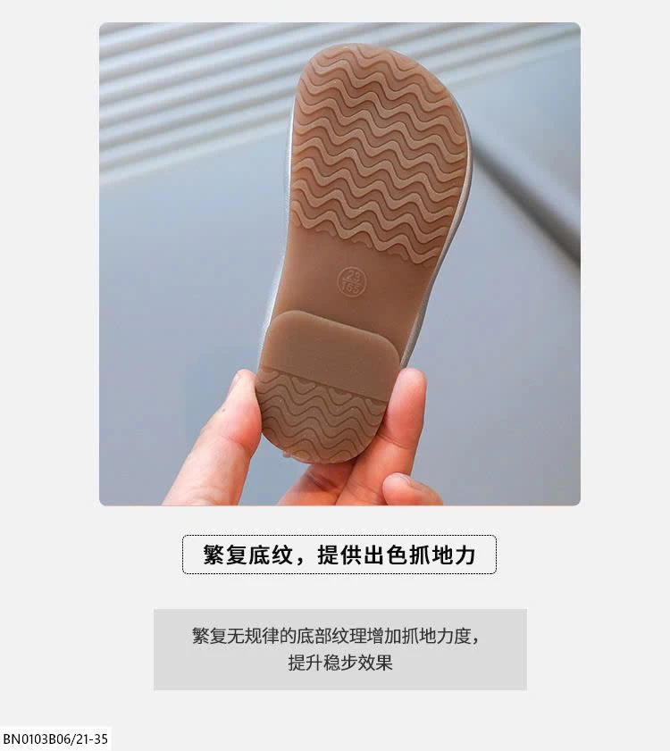 GIÀY BÚP BÊ MIN TRƠN MÀU DA BÓNG