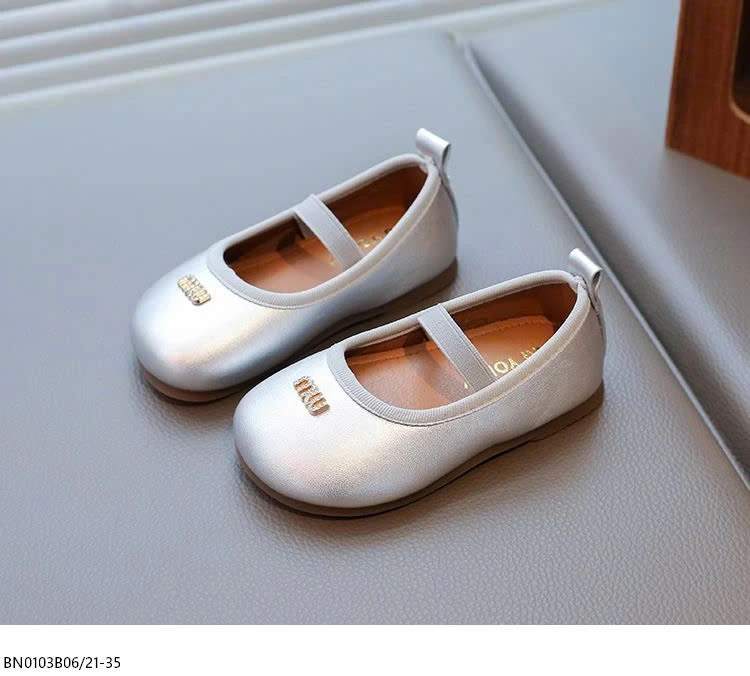 GIÀY BÚP BÊ MIN TRƠN MÀU DA BÓNG