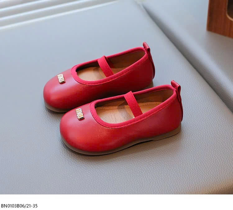 GIÀY BÚP BÊ MIN TRƠN MÀU DA BÓNG