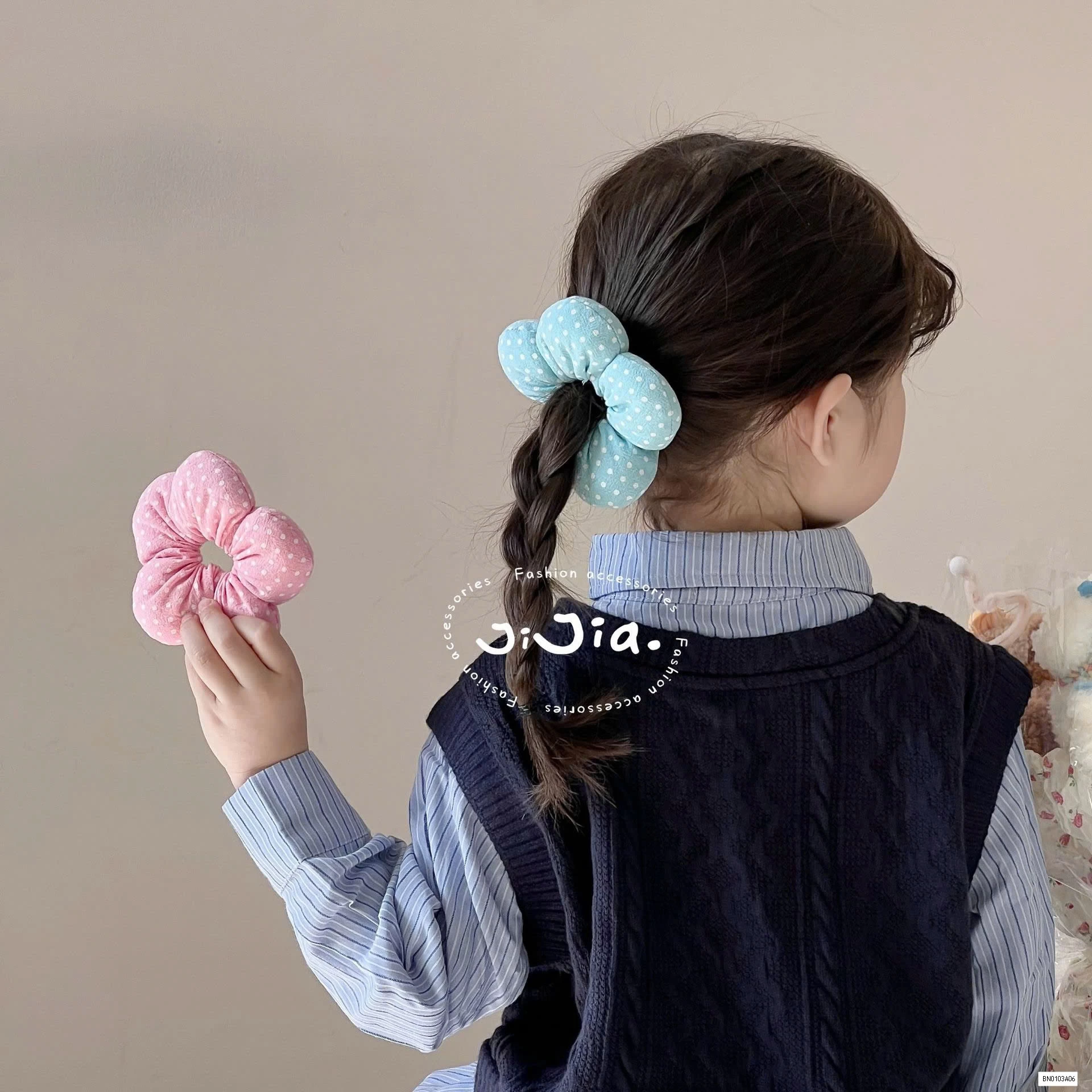 BUỘC TÓC BÔNG HOA 5 CÁNH