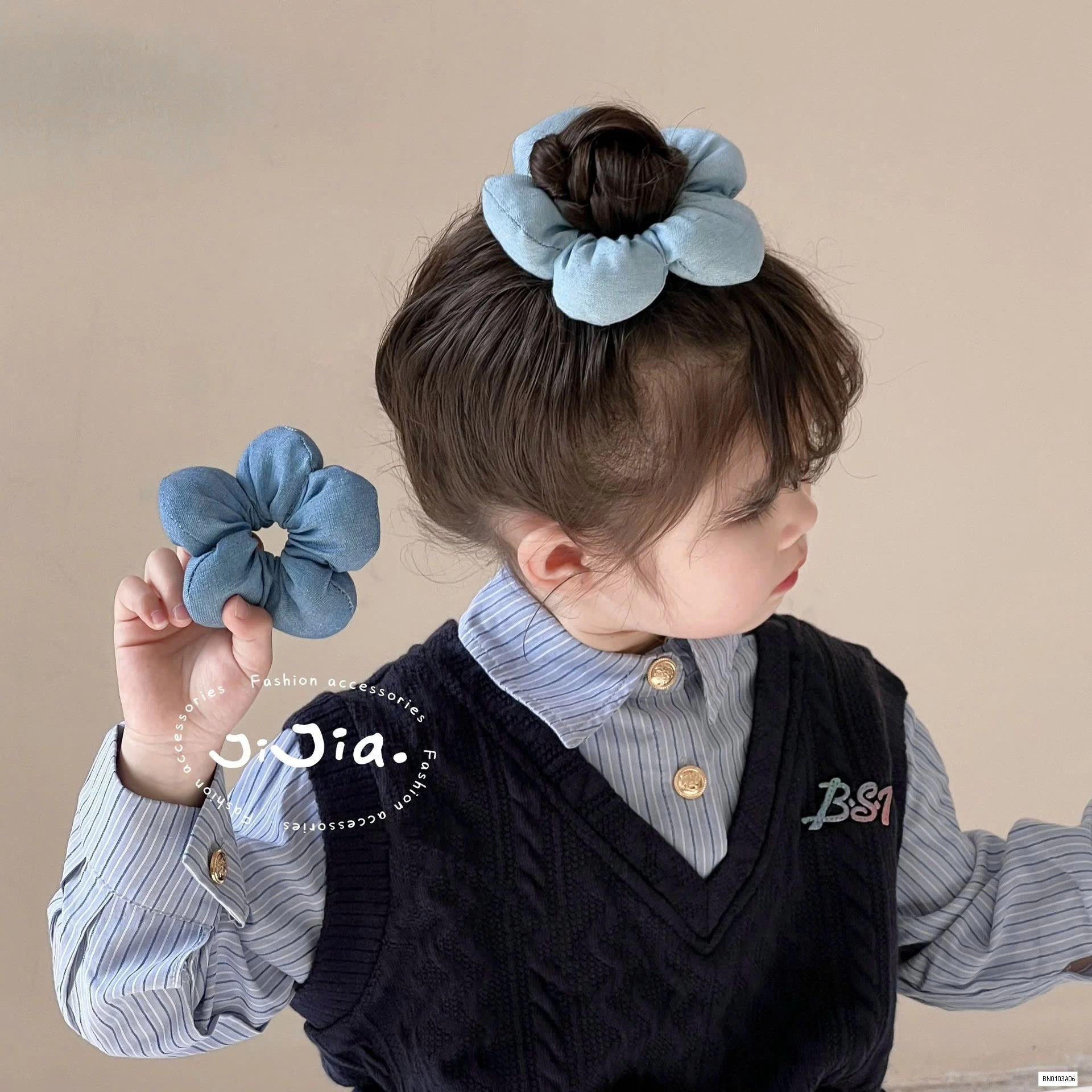 BUỘC TÓC BÔNG HOA 5 CÁNH