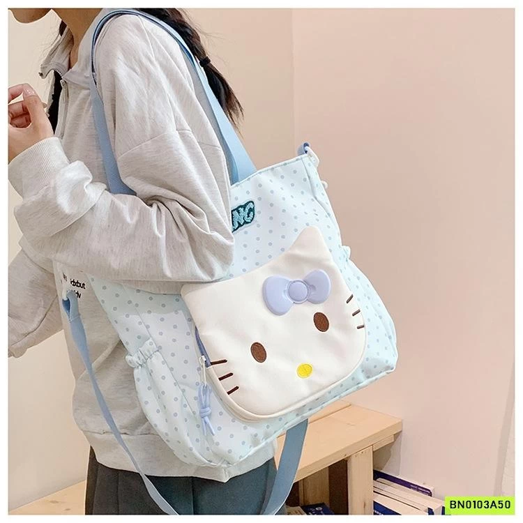 BALO TÚI ĐEO CHÉO KITTY DỄ THƯƠNG