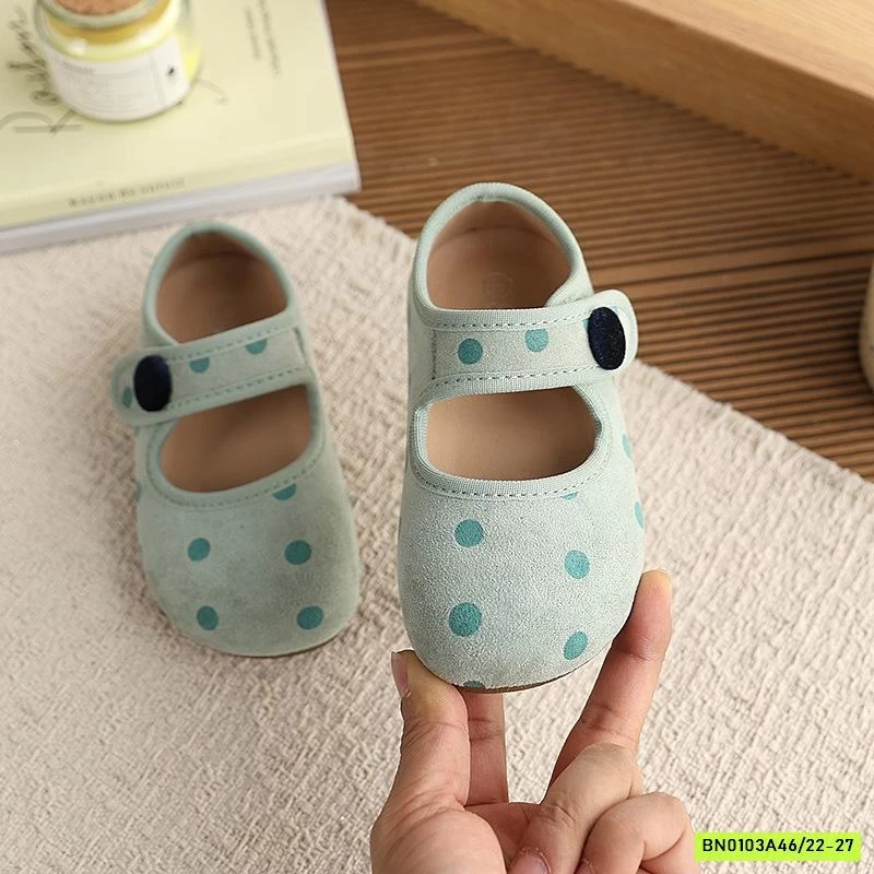 GIÀY BÚP BÊ CHẤM BI