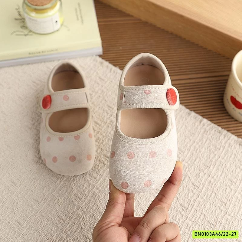 GIÀY BÚP BÊ CHẤM BI