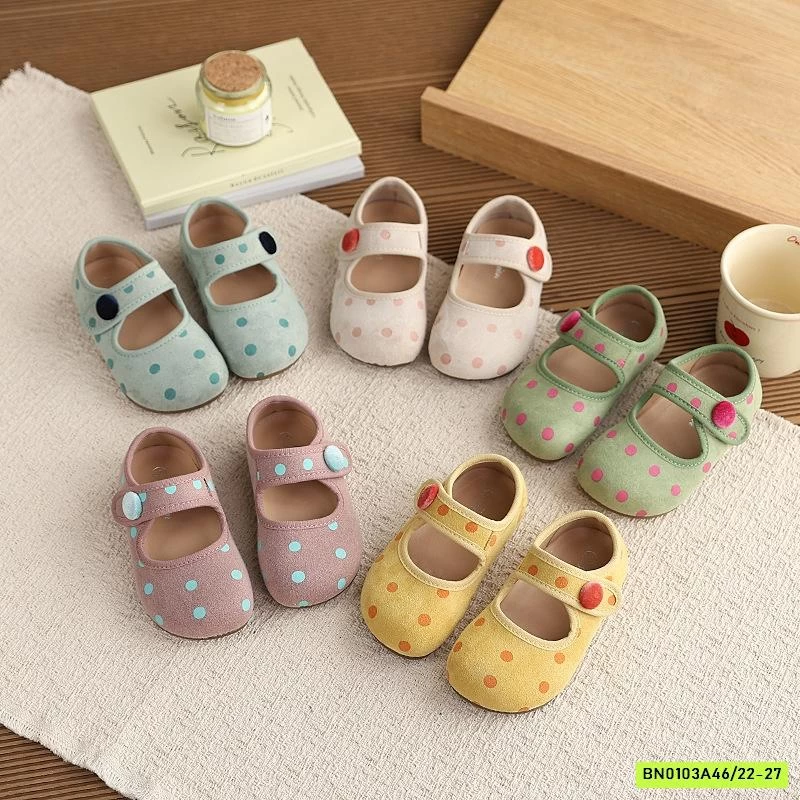 GIÀY BÚP BÊ CHẤM BI