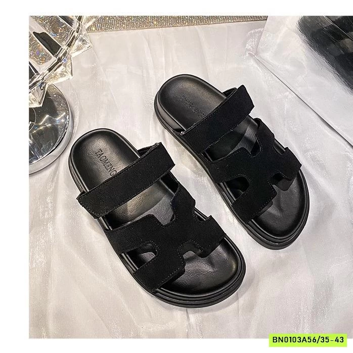 DÉP LÊ CHỮ H QUAI DA LỘN