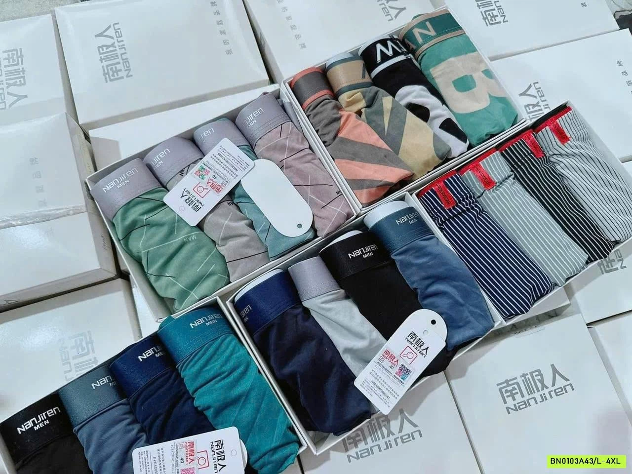 SÉT 4 SỊP NAM NANJIREN BĂNG LỤA