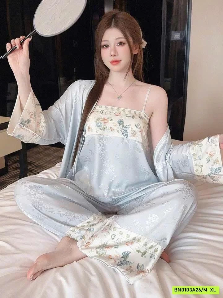 SÉT NGỦ LỤA 3 CHI TIẾT