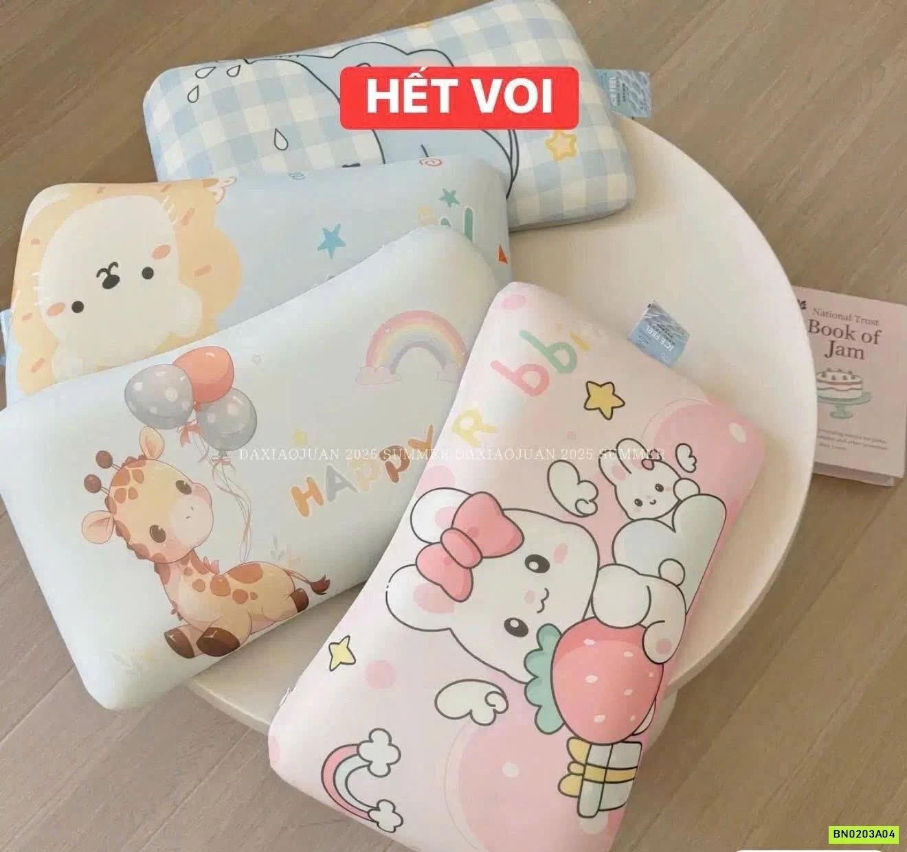 GỐI CAO SU THÚ CƯNG CHO BÉ