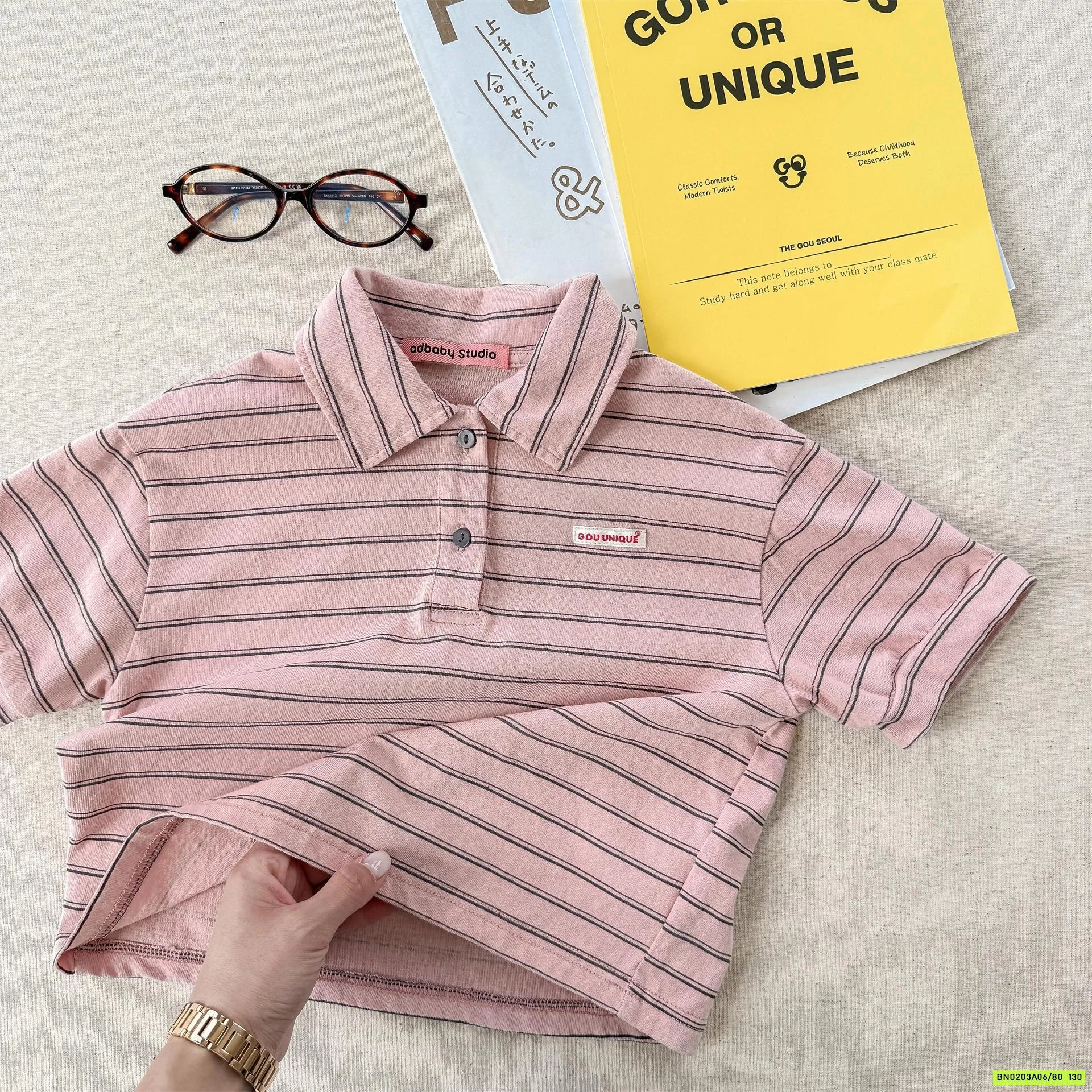 POLO KẺ 6272 ADBABY