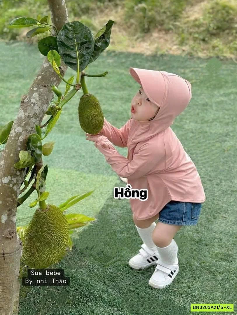 ÁO CHỐNG NẮNG BĂNG LẠNH UPF50+ CHO BÉ