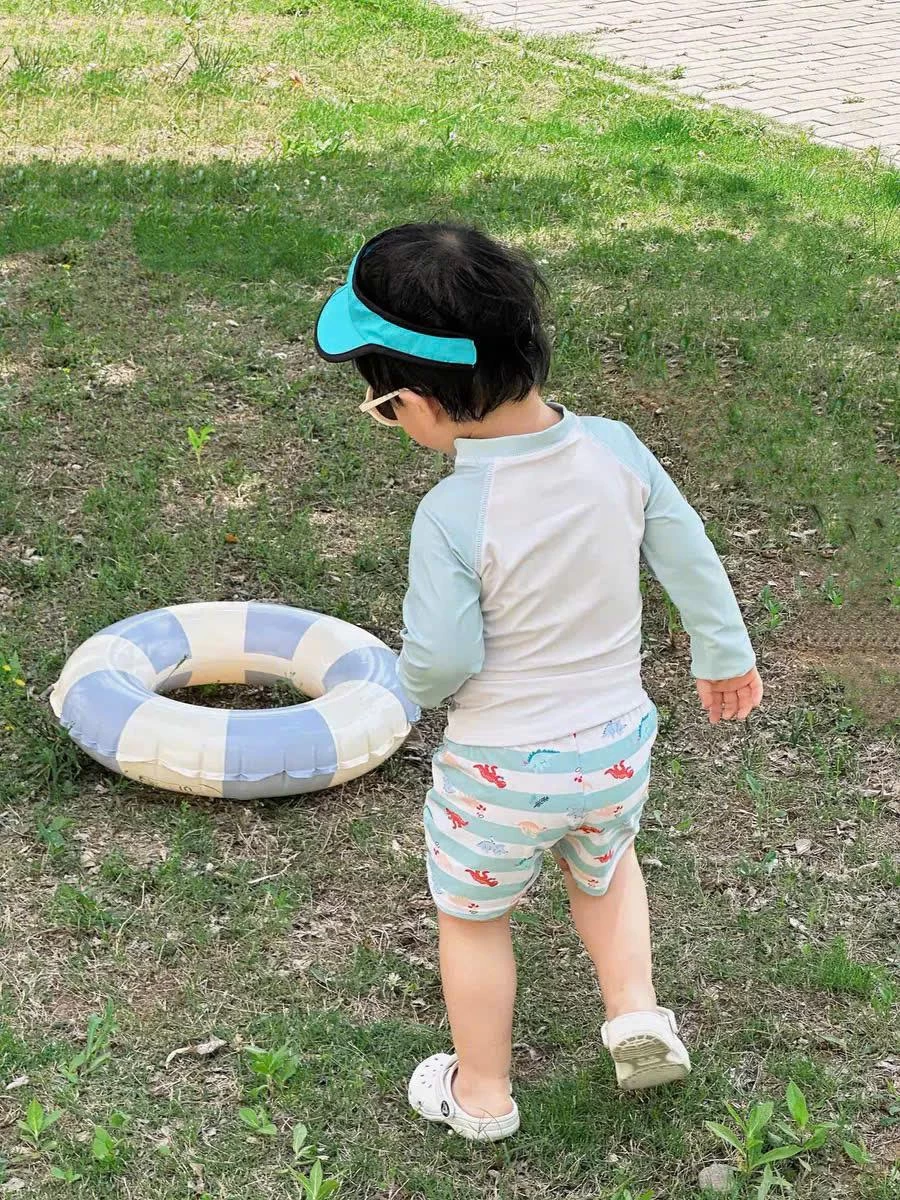 BỘ BƠI DÀI TAY BÉ TRAI