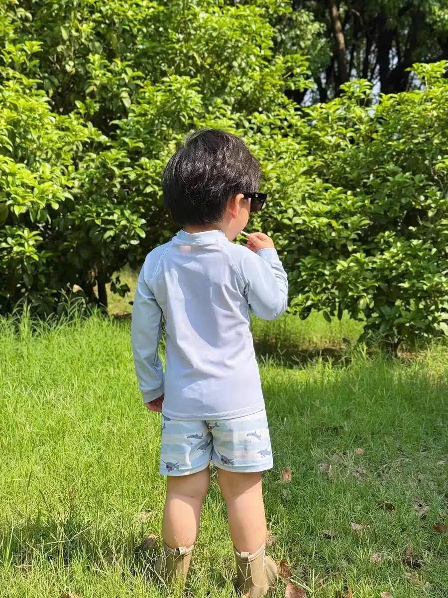 BỘ BƠI DÀI TAY BÉ TRAI