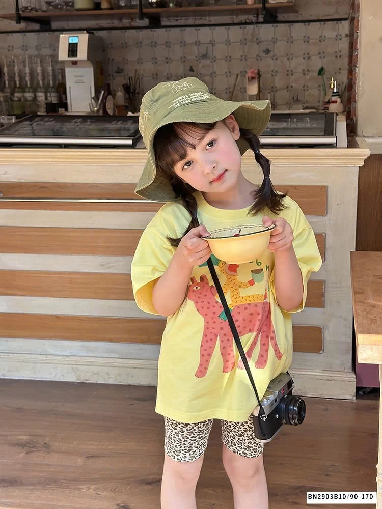 BST ÁO THUN IN HÌNH NGỘ NGHĨNH AMBB 25B156