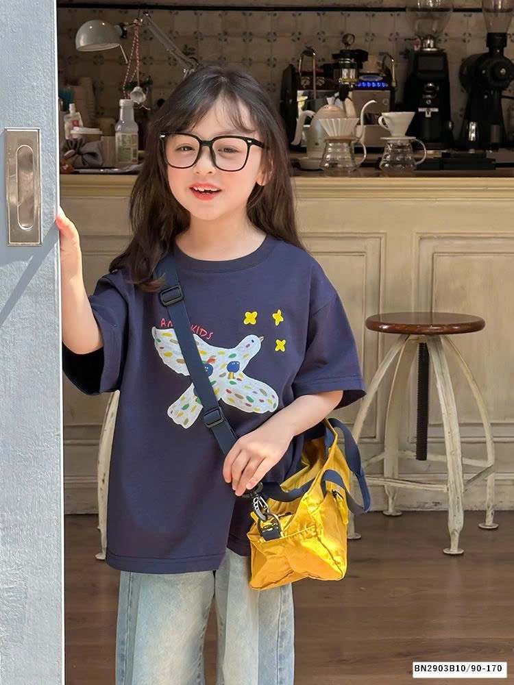 BST ÁO THUN IN HÌNH NGỘ NGHĨNH AMBB 25B156