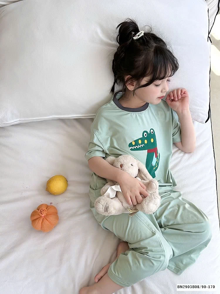 BỘ NGỦ COTTON HOẠT HÌNH AMBB  25B142