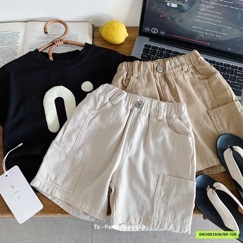 SHORT THÔ MỀM TÚI BÊN