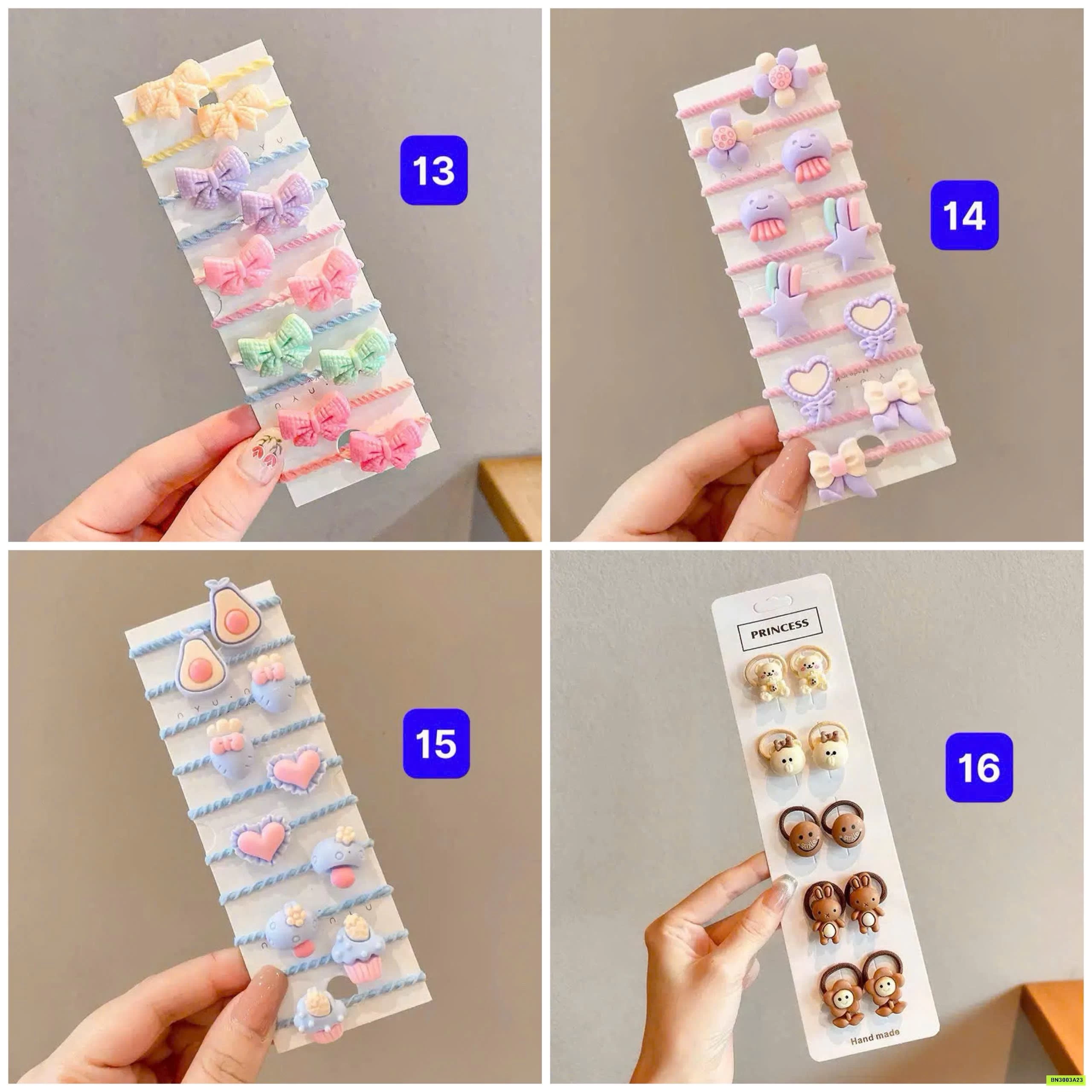 BÌA 10 CHUN BUỘC TÓC DỄ THƯƠNG CHO BÉ