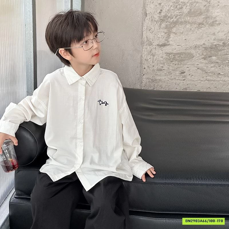 SƠ MI ĐŨI LOGO CÚN 25F162 AMBB