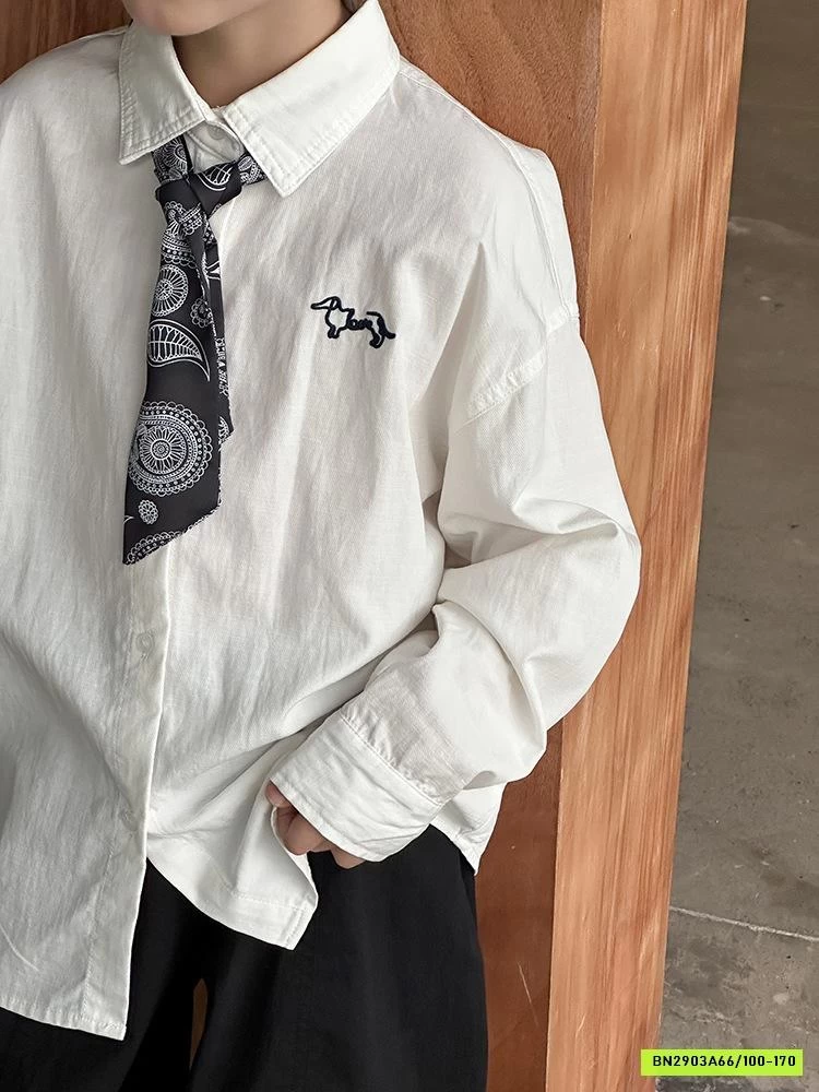 SƠ MI ĐŨI LOGO CÚN 25F162 AMBB