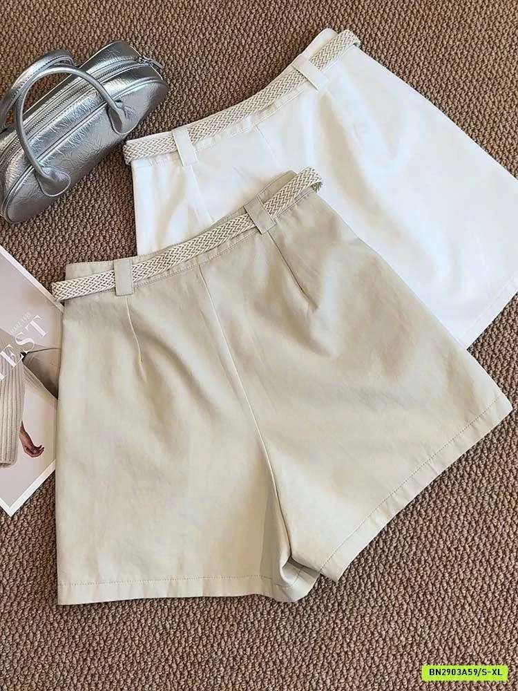 QUẦN SHORT KÈM BELT ĐAN ANNA