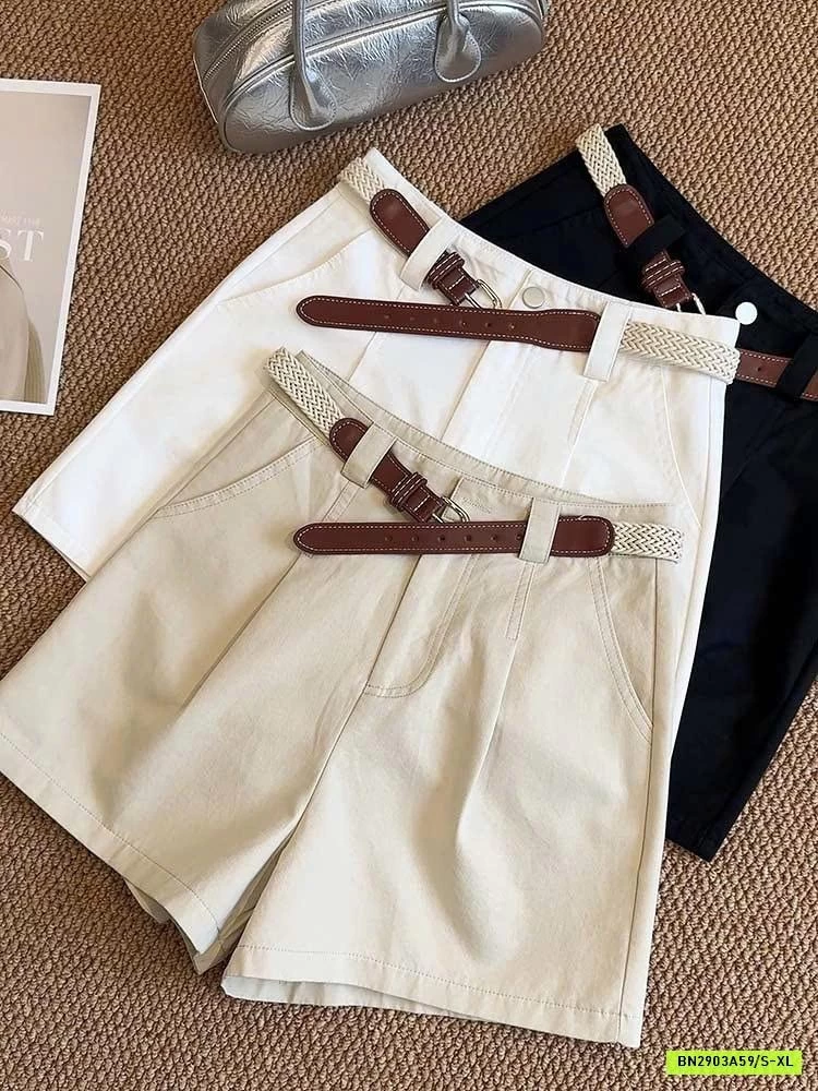 QUẦN SHORT KÈM BELT ĐAN ANNA