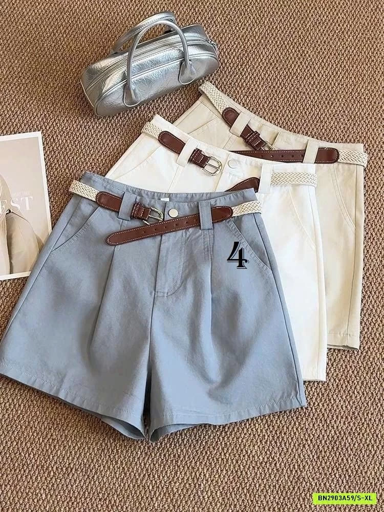 QUẦN SHORT KÈM BELT ĐAN ANNA
