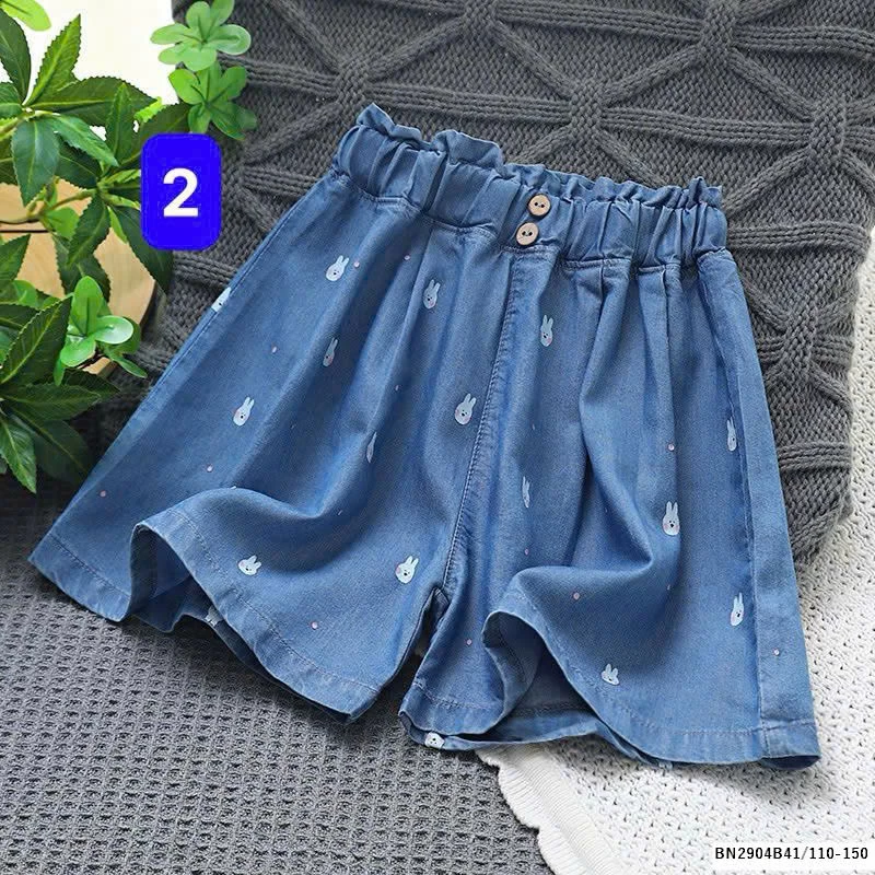 QUẦN SHORT DENIM GIẤY BÉ