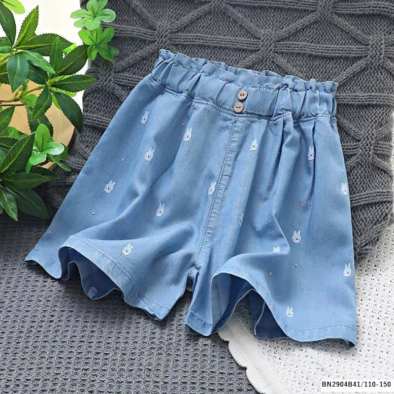 QUẦN SHORT DENIM GIẤY BÉ