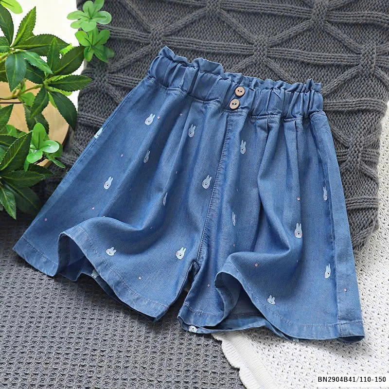 QUẦN SHORT DENIM GIẤY BÉ