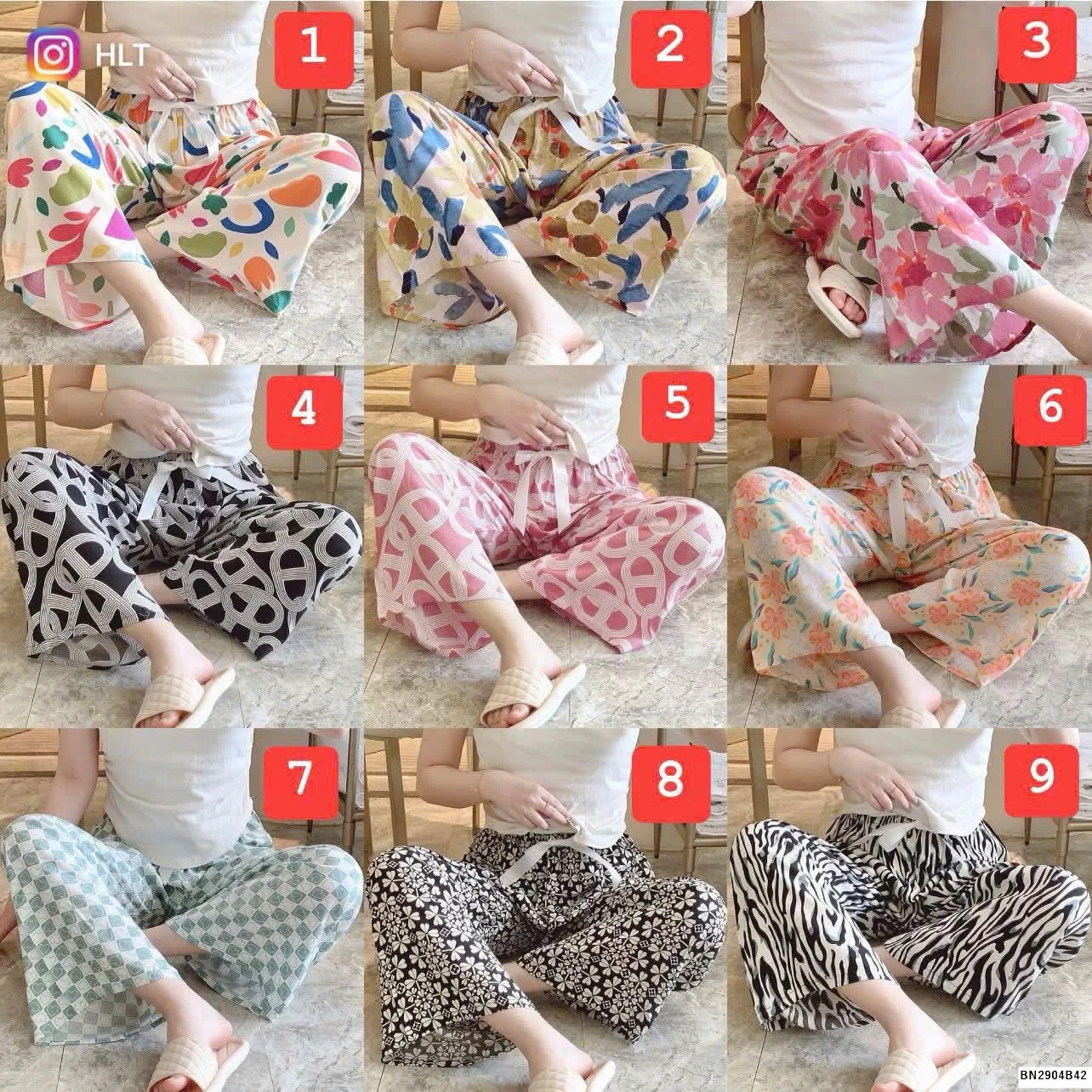 QUẦN LANH HOA MÙA HÈ