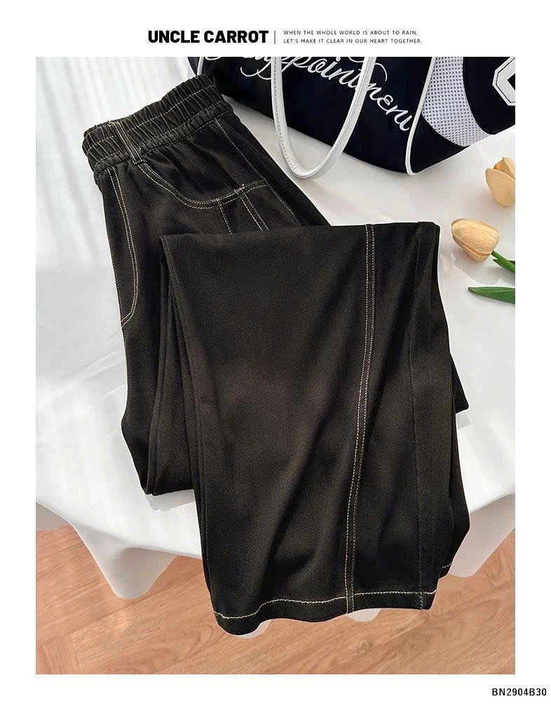 QUẦN JEAN TENCEL ỐNG RỘNG