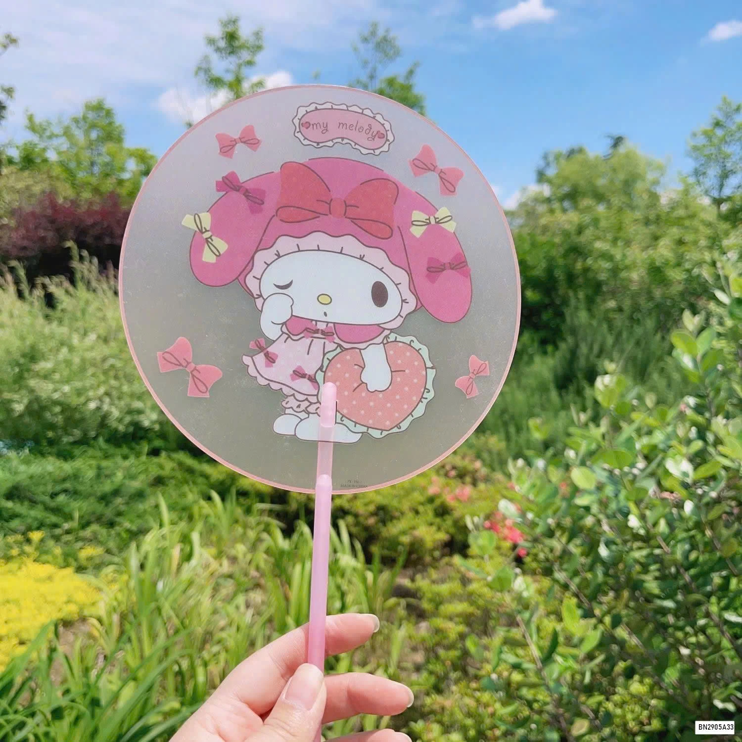 SÉT 2 QUẠT CẦM TAY KUROMI